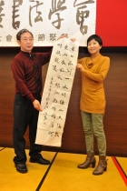 隨老師學習書法五年的學員