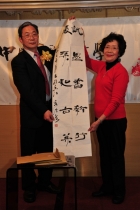 隨老師學書十年的同學