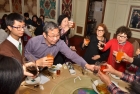 老師到每一席敬酒
