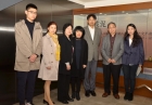 陳明君老師公子陳予涵先生，陳明君老師夫人曹海瑛女士，容浩然老師夫人鄭智云女士，中聯辦彭婕處長，陳明君老師，容浩然老師，容藝文女士