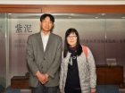 陳明君老師與參觀嘉賓合照