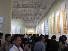 書法展覽場內